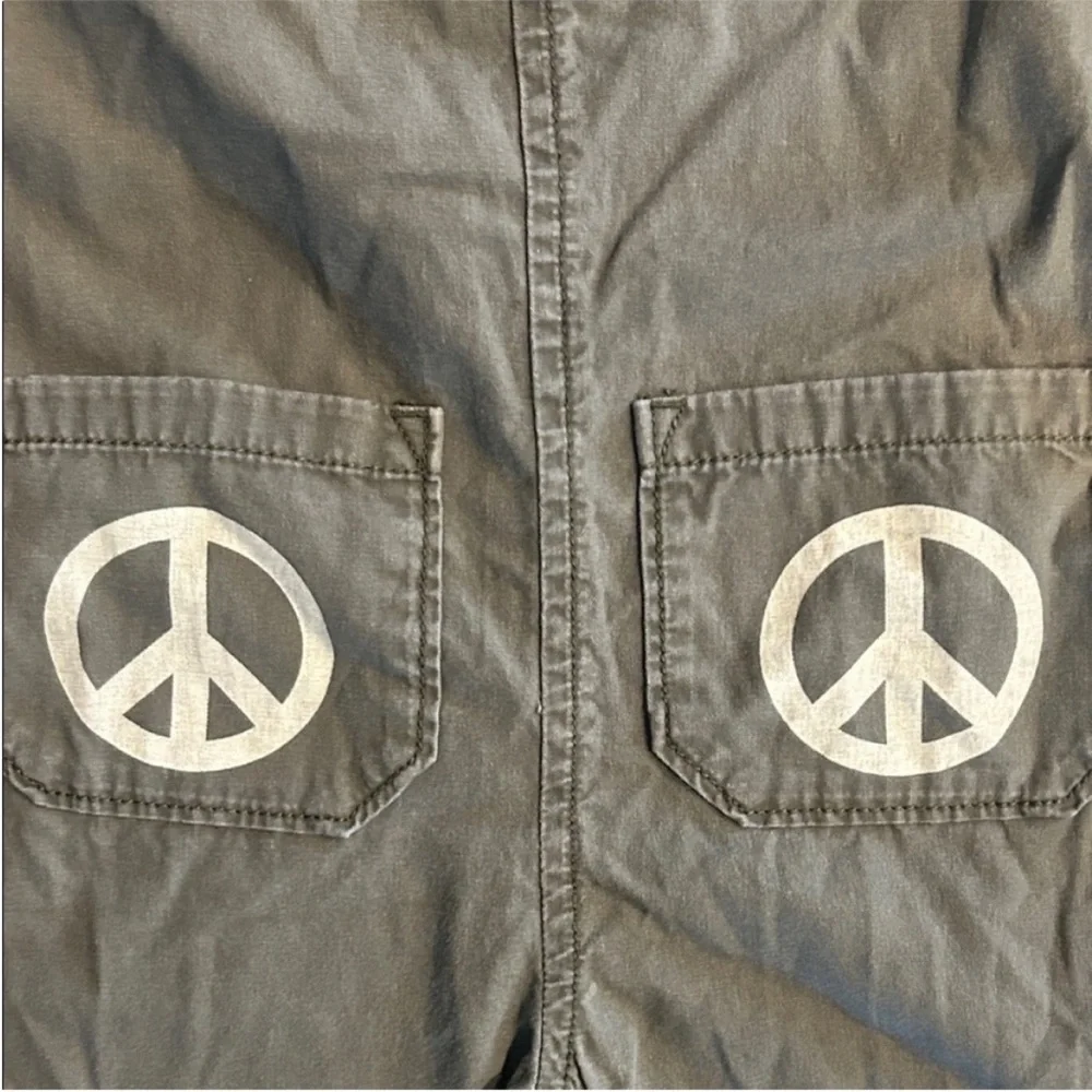 Junk Food Clothing The‎ Beatles Olive Green Kids Overalls Size 2T